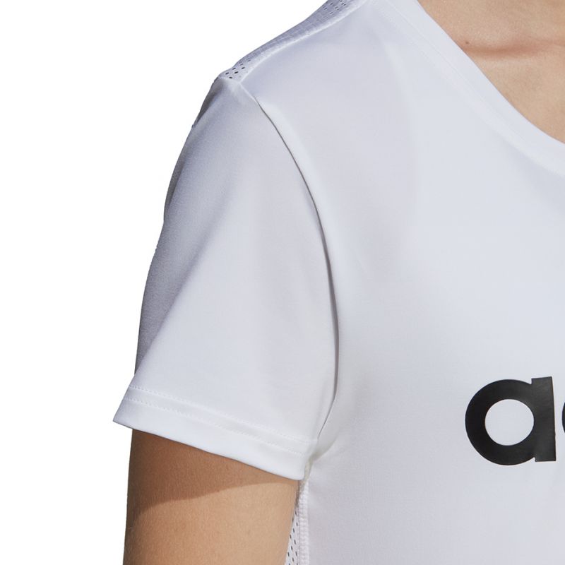 Adidas W D2M Logo Tee W DU2080 Póló Ruházat Póló - Sportmania.hu