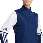 Women's adidas Squadra 25 Training Top Navy Blue JD3017 2xs női pulóver