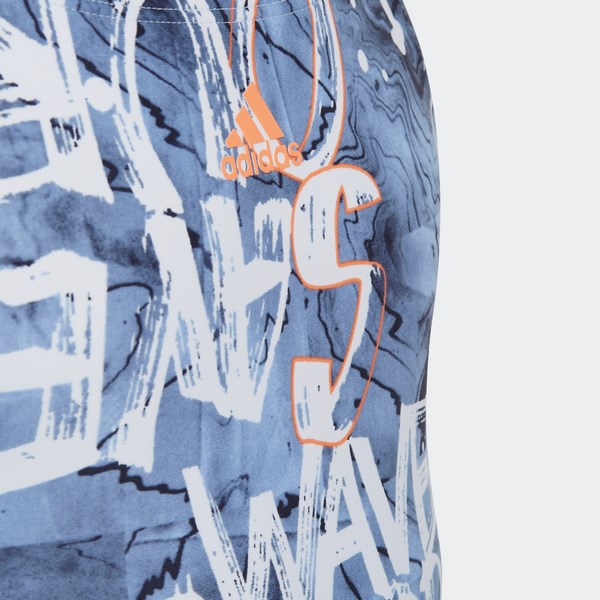 Adidas Ya Parley Suit Globlu/Semcor gyerek Fürdőruha