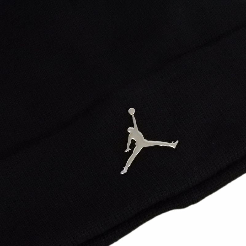 AIR Jordan Beanie Cuffed Black - uniwersalny kötött sapka