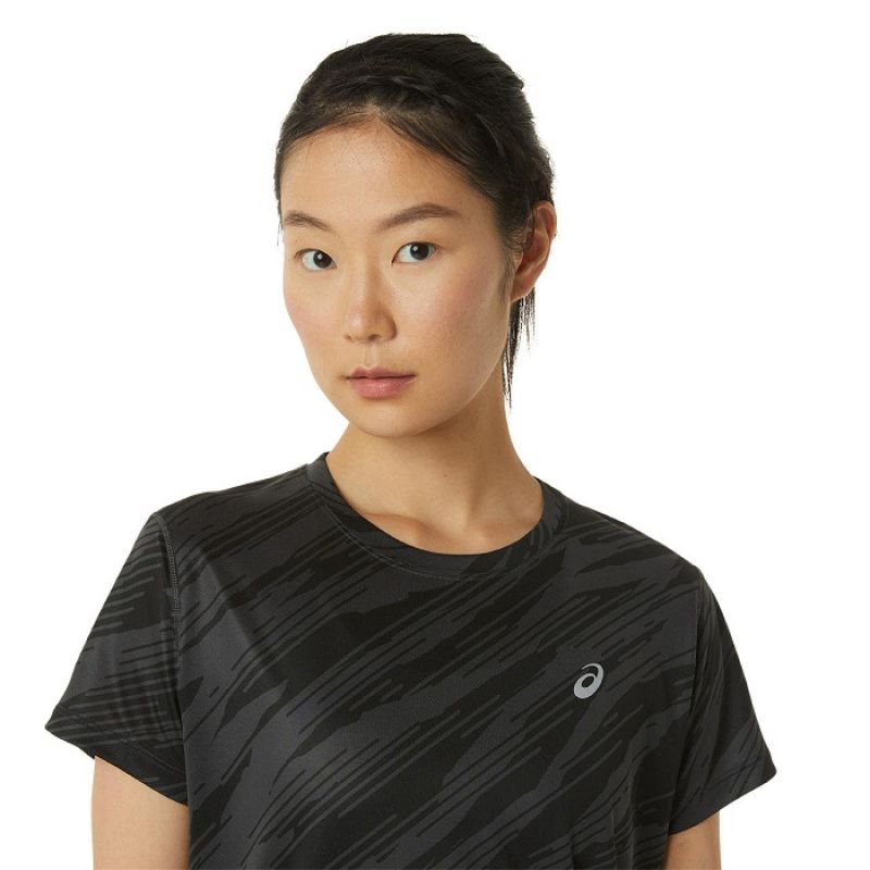 Asics Core All Over Print SS Top W 2012C646020 Ruházat - Sportmania.hu