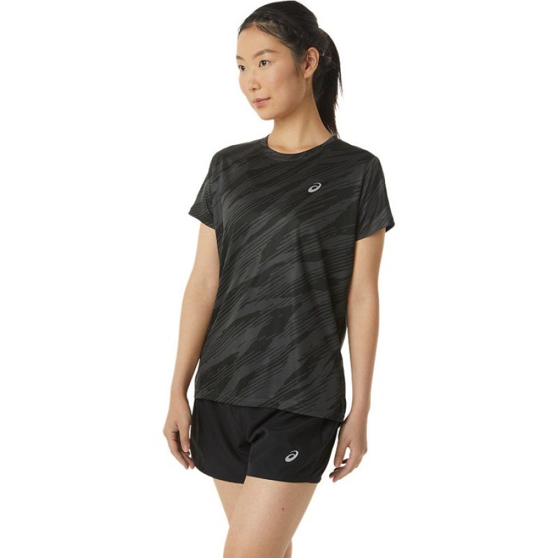 Asics Core All Over Print SS Top W 2012C646020 Ruházat - Sportmania.hu