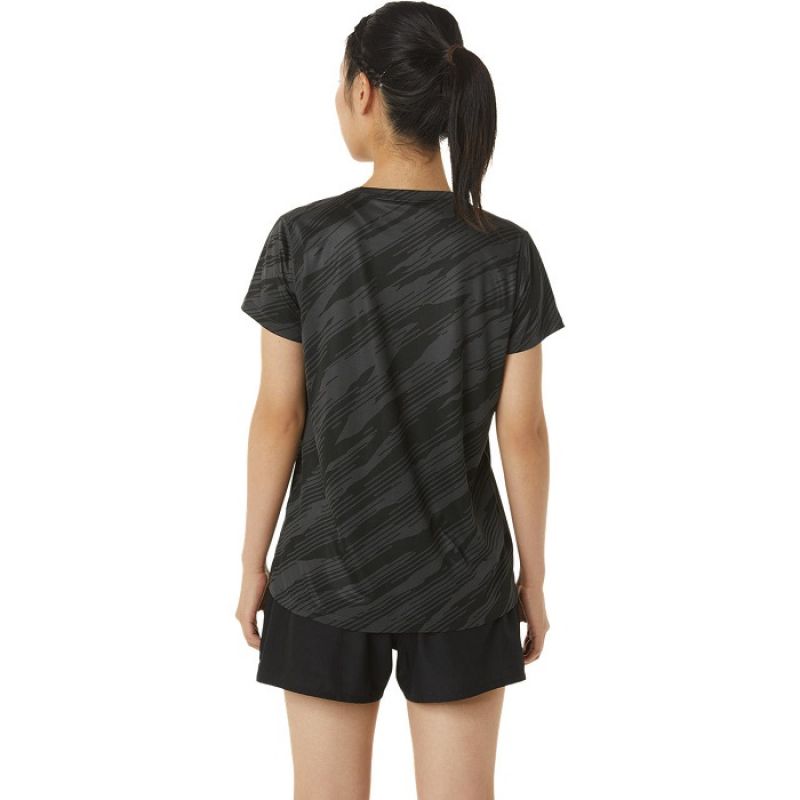 Asics Core All Over Print SS Top W 2012C646020 Ruházat - Sportmania.hu