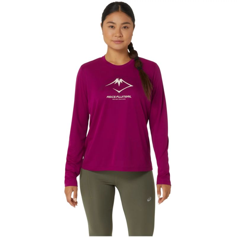 Asics Fujitrail Logo LS Top W T-shirt női Póló 2012D042-500