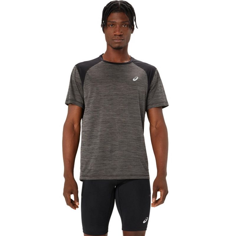 Asics Road SS Top M 2011C992001 Ruházat - Sportmania.hu