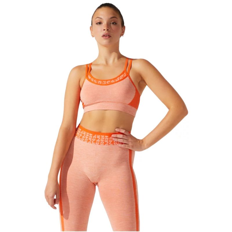 Asics Sports bra Asics Cropped Logo Seamless Bra W 2032B791-800 Ruházat Sportmelltartó - Sportmania.hu