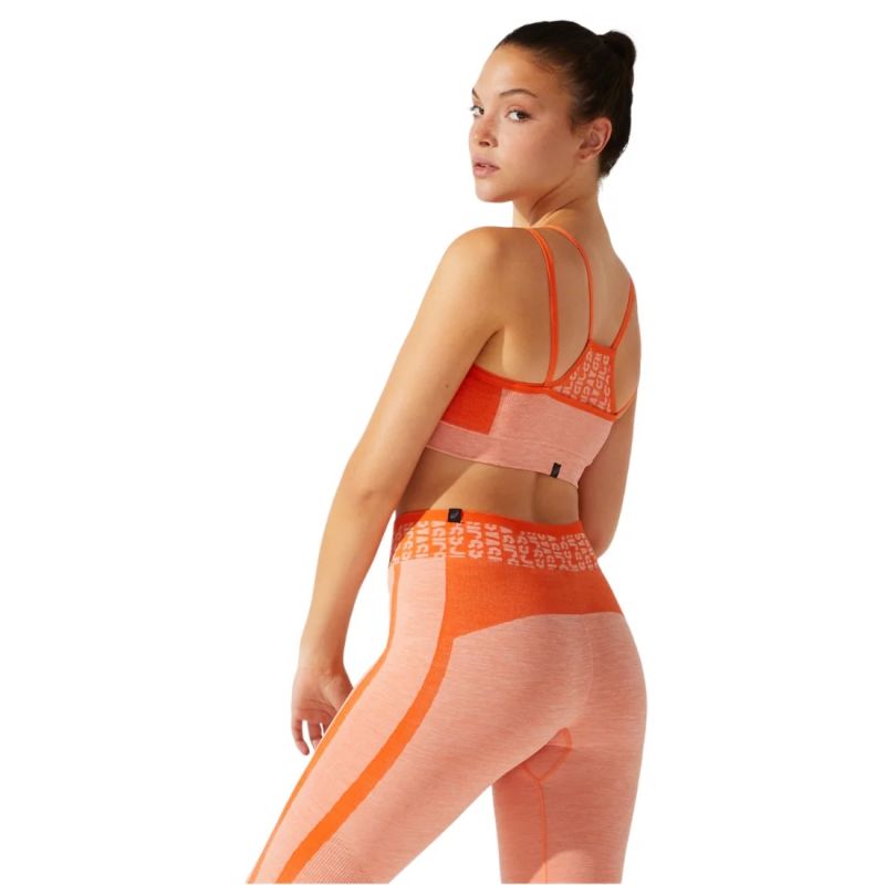 Asics Sports bra Asics Cropped Logo Seamless Bra W 2032B791-800 Ruházat Sportmelltartó - Sportmania.hu
