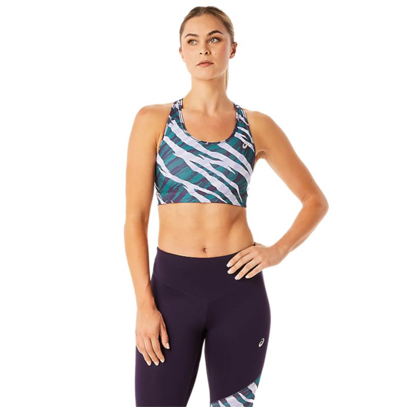 Asics Sports bra Asics Wild Camo Bra W 2012C376-500 Ruházat Sportmelltartó - Sportmania.hu