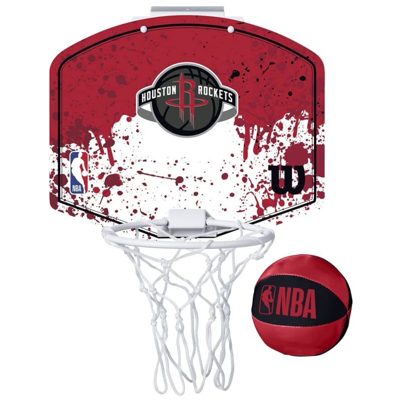 Basketball Backboard Wilson Nba Team Houston Rockets Mini Hoop - Sportmania.hu
