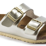 Birkenstock Arizona Kids Birko-Flor Electric Metallic Gold Narrow Girls' Flip-Flops (1014841) cipő - Sportmania.hu