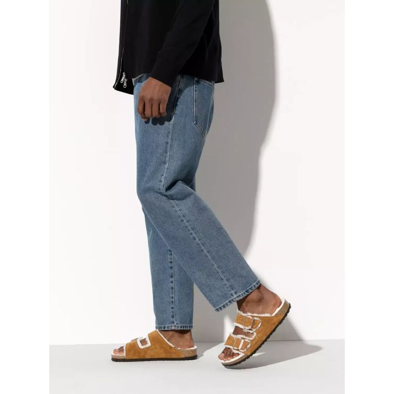Birkenstock Arizona Shearling Mink W 1001135 flip-flops cipő - Sportmania.hu