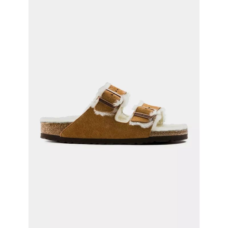Birkenstock Arizona Shearling Mink W 1001135 flip-flops cipő - Sportmania.hu