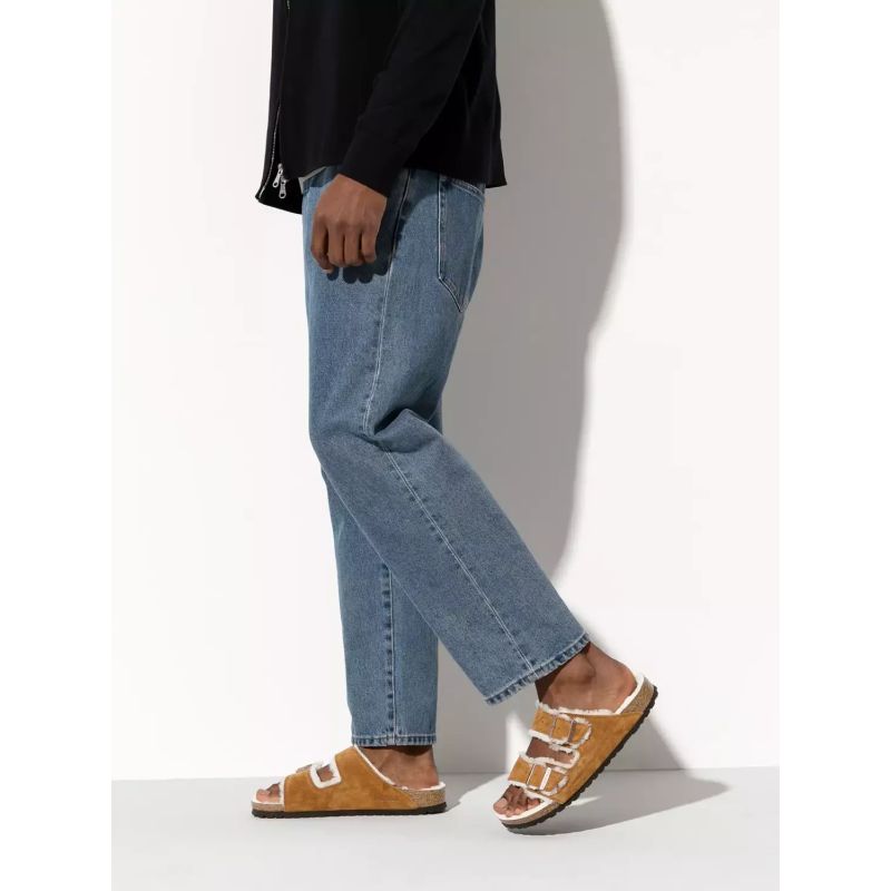 Birkenstock Arizona Shearling Mink W 1001135 flip-flops cipő - Sportmania.hu