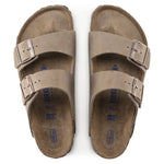 Birkenstock Arizona Soft Footbed Oiled Leather Tabacco Brown Narrow Women's/Men's Slides (0552813) Papucs - Sportmania.hu