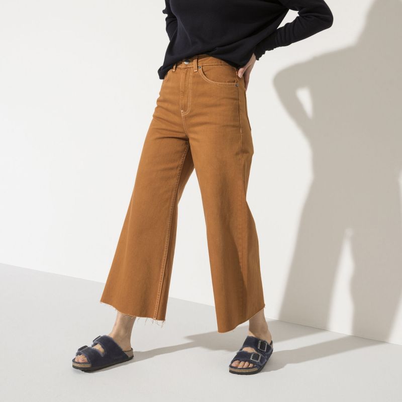 Birkenstock Arizona VL Shearling Midnight Suede Leather Insulated Flip-Flops Wide Regular (1020592) cipő - Sportmania.hu