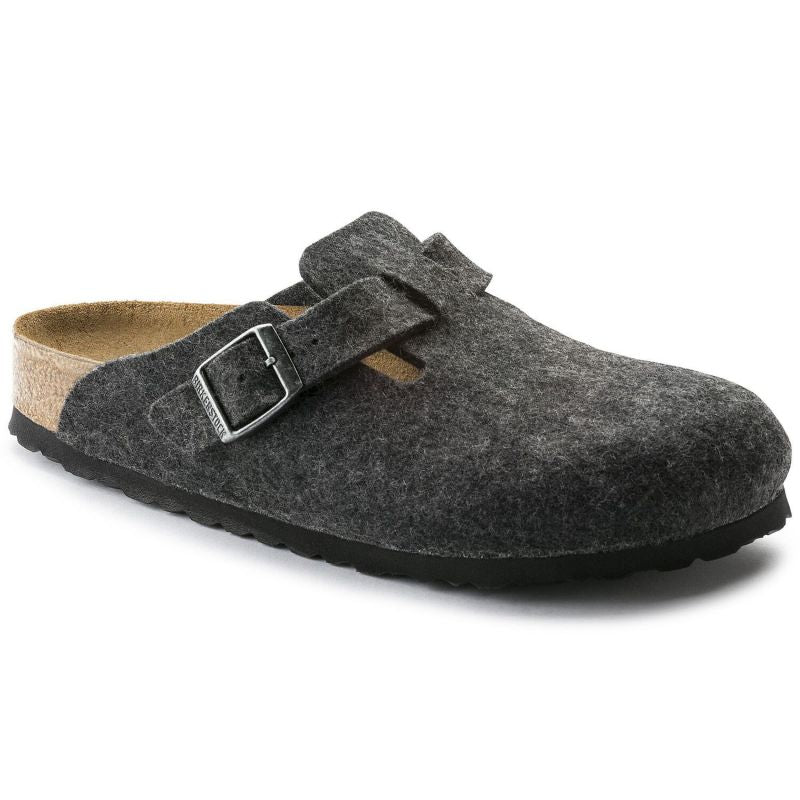Birkenstock Boston FE Anthrazit flip-flops Utcai unisex 160373
