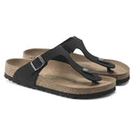 Birkenstock Gizeh Birko-Flor Women's Narrow Black Flip-Flops (1020487) Papucs - Sportmania.hu