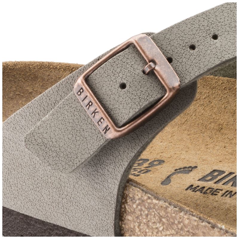 Birkenstock Gizeh Stone Birko-Flor narrow flip-flops (0043393) Papucs - Sportmania.hu