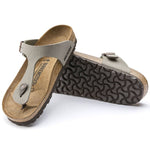 Birkenstock Gizeh Stone Birko-Flor narrow flip-flops (0043393) Utcai női 43393