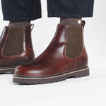 Birkenstock Highwood Slip On Mid M LENA Chocolate férfi utcai cipő 1025718