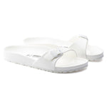 Birkenstock Madrid Essentials Eva białe Női Papucs 128183