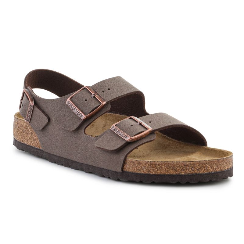 Birkenstock Milano BS Mocca papucs 0634501