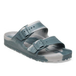 Birkenstock women's ARIZONA EVA BASALT GRAY/STONE COIN MULTI flip-flops (narrow width) női