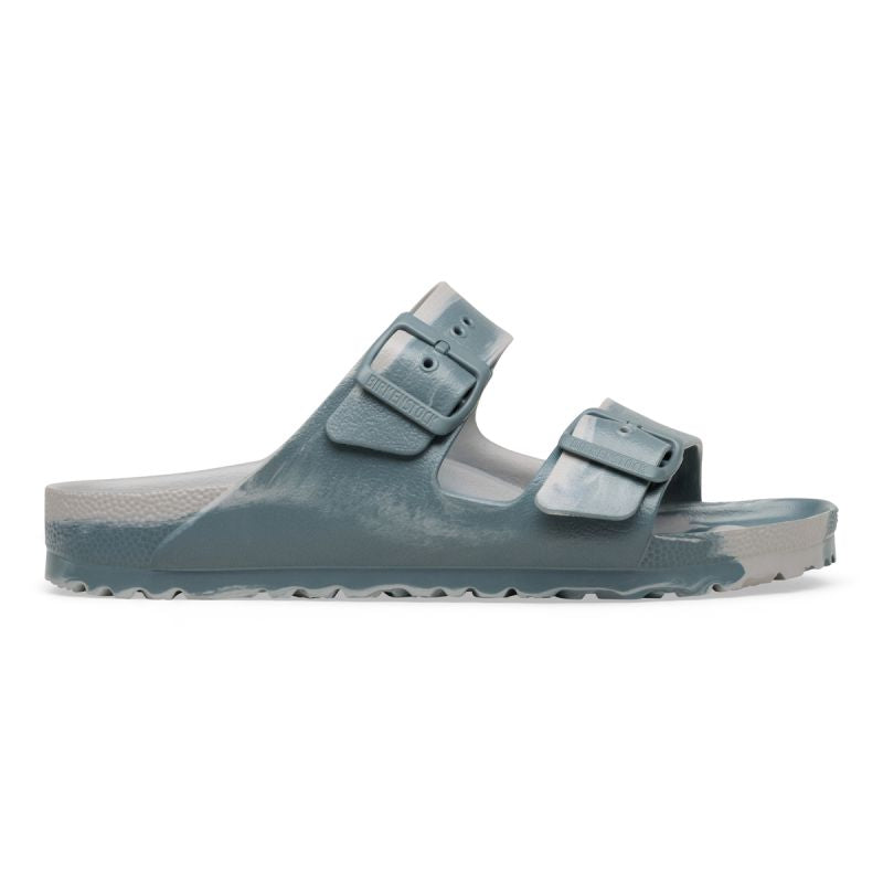 Birkenstock women's ARIZONA EVA BASALT GRAY/STONE COIN MULTI flip-flops (narrow width) női