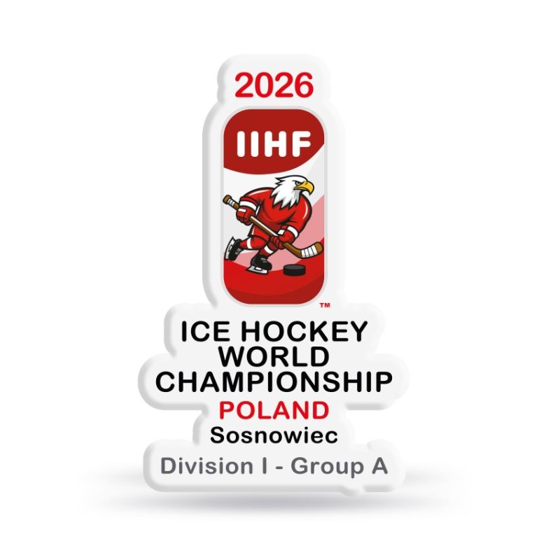 Champion Acrylic magnet IIHF World Championship IA Sosnowiec