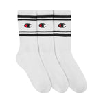 Champion Crew Socks 3 Pairs White fehér zokni U20081WW006