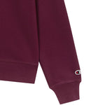 Champion Crewneck Sweatshirt bordó férfi kapucnis pulóver 220272RS522
