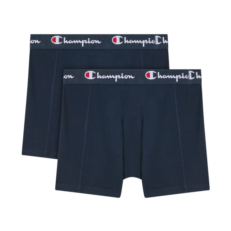 Champion Men's Boxer Shorts 2 Pack Navy BS501 kék férfi