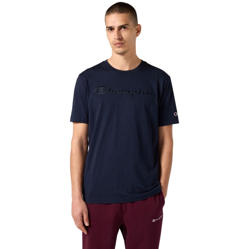 Champion Men's SS Tee Navy Blue férfi 220273BS501