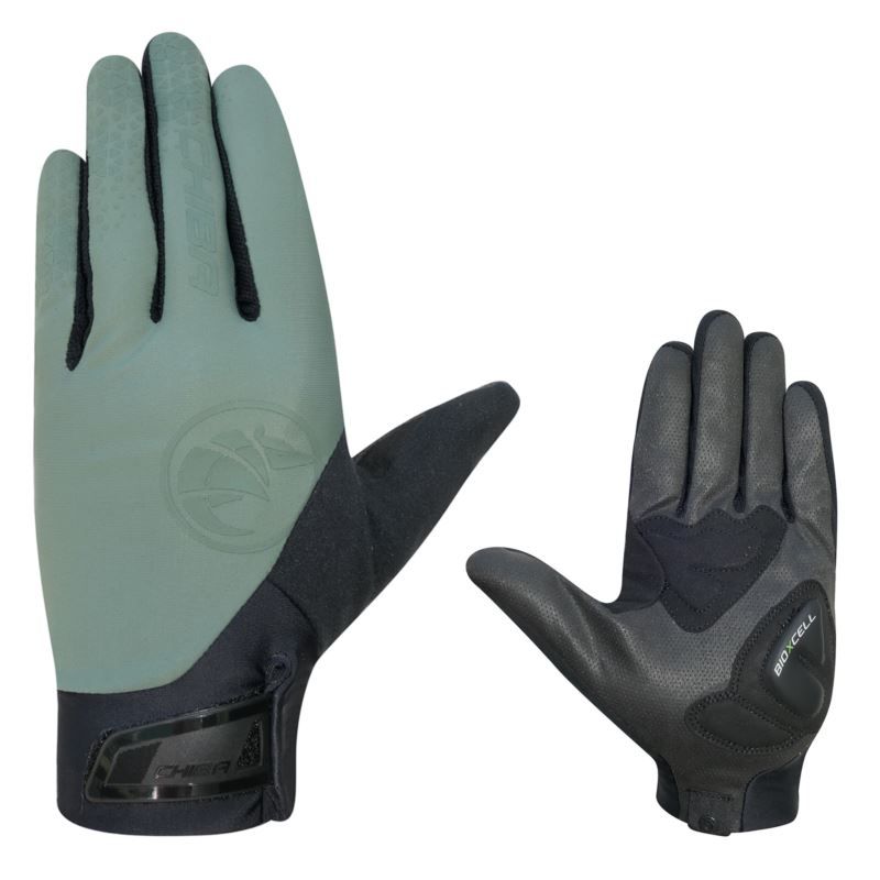 CHIBA BIOXCELL TOURING gloves oliva kerékpáros kesztyű
