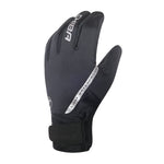 CHIBA SOFTSHELL WATERPROOF Gloves, Black, kerékpáros kesztyű, fekete SI3130124C-2