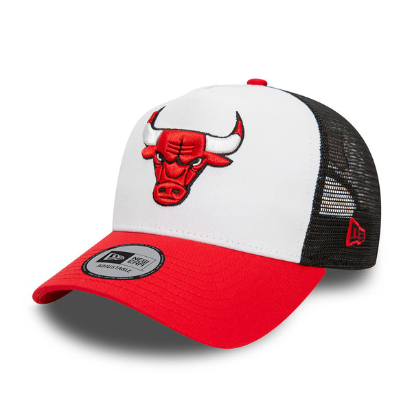 New Era Chicago Bulls NBA Red 9FORTY A-Frame trucker sapka