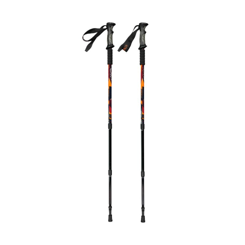 CMP Bern Trekking Poles Black and C905 narancssárga