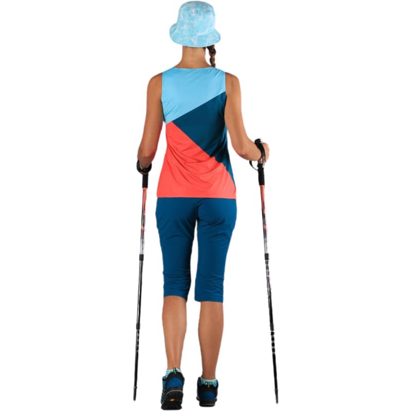 CMP Bern Trekking Poles Black and C905 narancssárga
