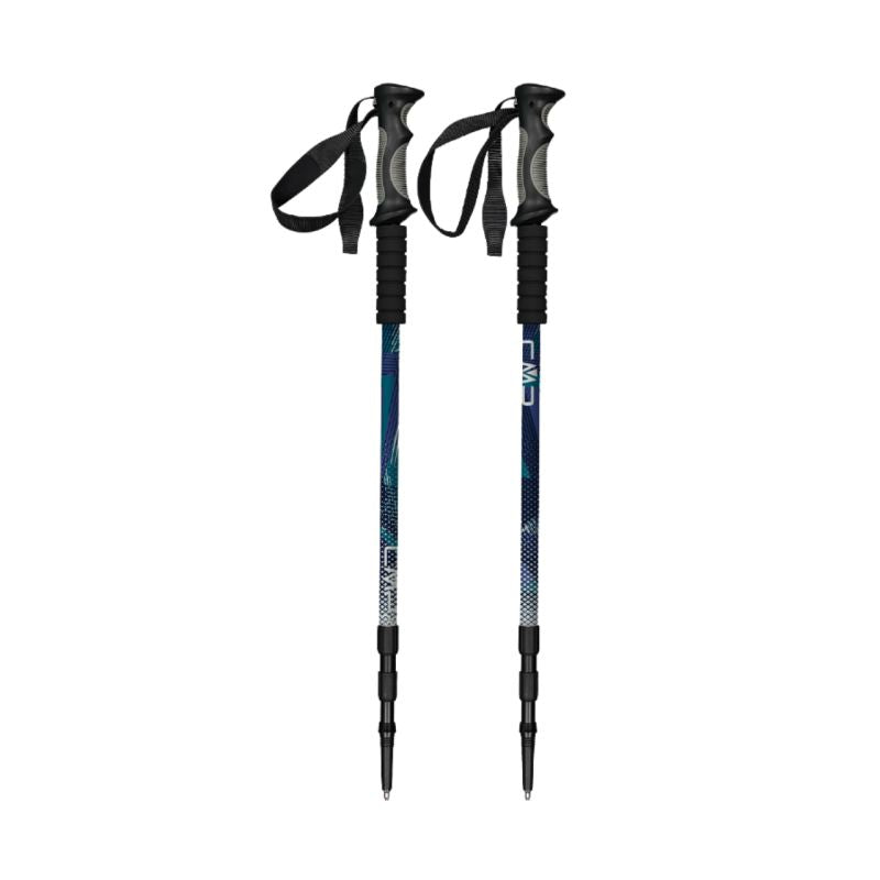 CMP Bern Trekking Poles Black and M916 kék