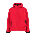 CMP Kid Fix Hood Jr piros gyerek dzseki
