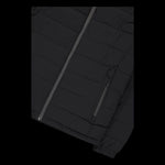 CMP men's winter sports with hood, insulated, black ( ) fekete férfi dzseki