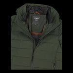 CMP men's winter sports with hood, insulated, green ( ) zöld férfi dzseki
