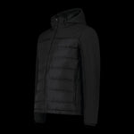 CMP men's winter with hood, sports, insulated, black ( ) fekete férfi dzseki