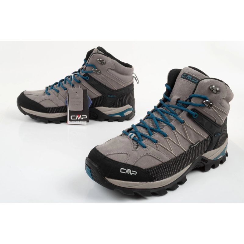 CMP Rigel Men's Trekking Shoes, Durable, Waterproof, Gray szürke cipő férfi