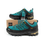 CMP Rigel men's trekking sports shoes, waterproof, durable, blue kék cipő férfi