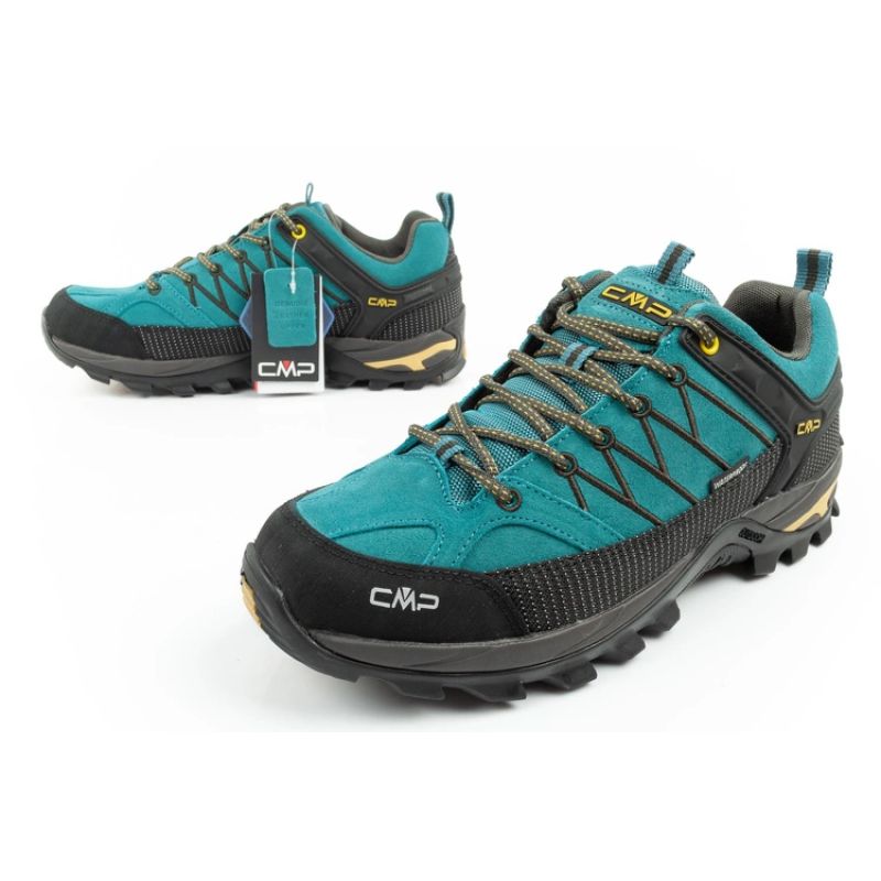 CMP Rigel men's trekking sports shoes, waterproof, durable, blue kék cipő férfi