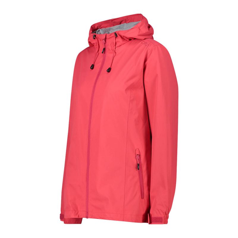 CMP Woman Fix Hood W piros női dzseki