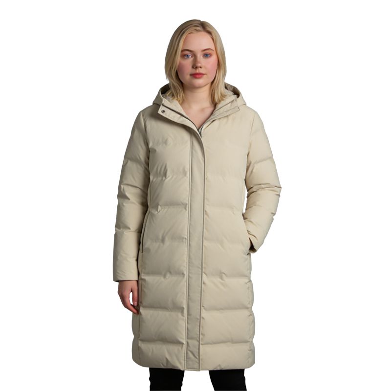 CMP women's long winter jacket, insulated waterproof coat, beige ( ) bézs női dzseki