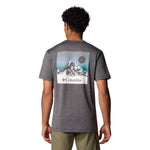 Columbia Kwick Hike Back Graphic Ss póló, grafit - Sportmania.hu