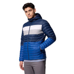 Columbia Powder Pass Hooded Jacket kék dzseki